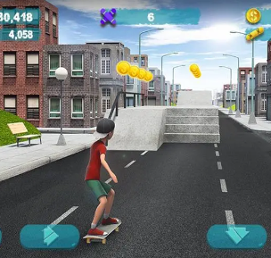 3D滑板游戏