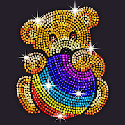 钻石着色-亮片艺术和绘画数字