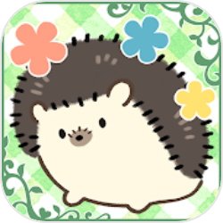花朵刺猬