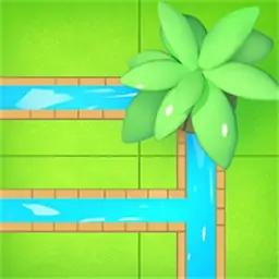 水连接拼图