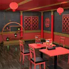 想从逃脱游戏中华料理店出来