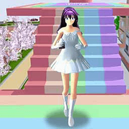 美少女樱花跑酷