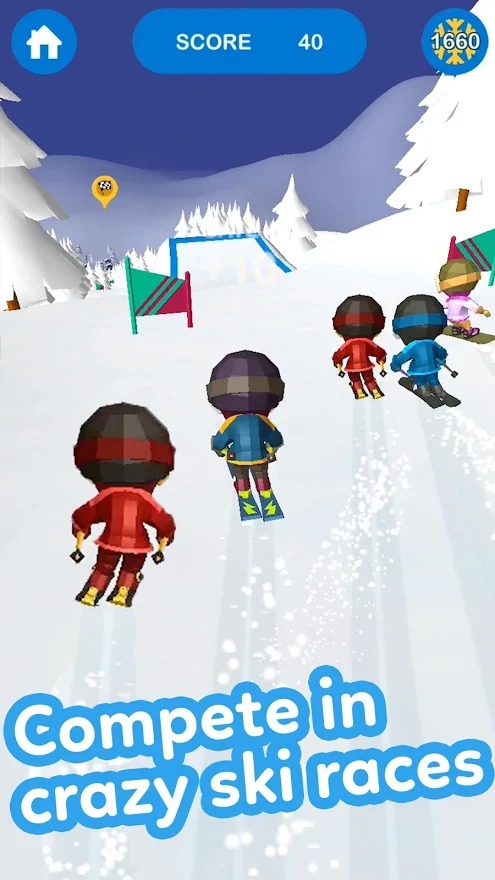 速降滑雪