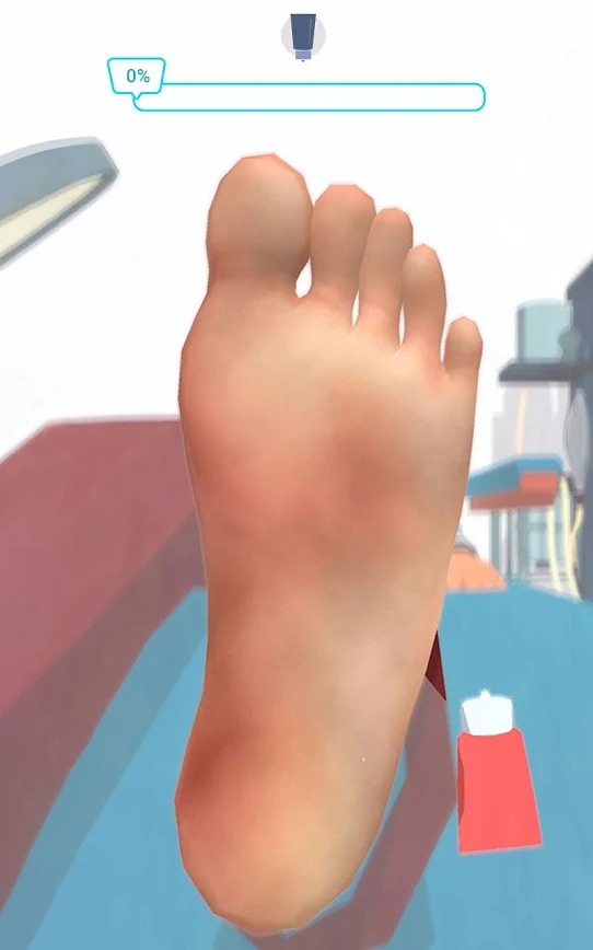 老板修个脚
