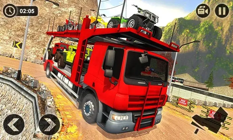 模拟运输拖车