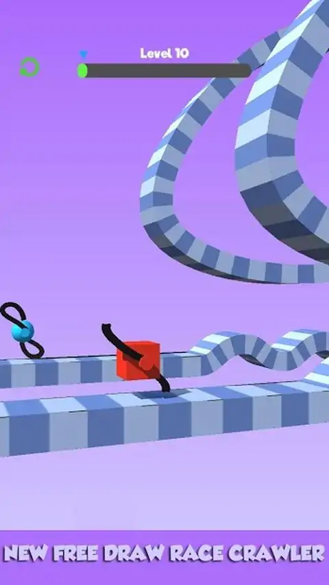 绘画爬行竞速