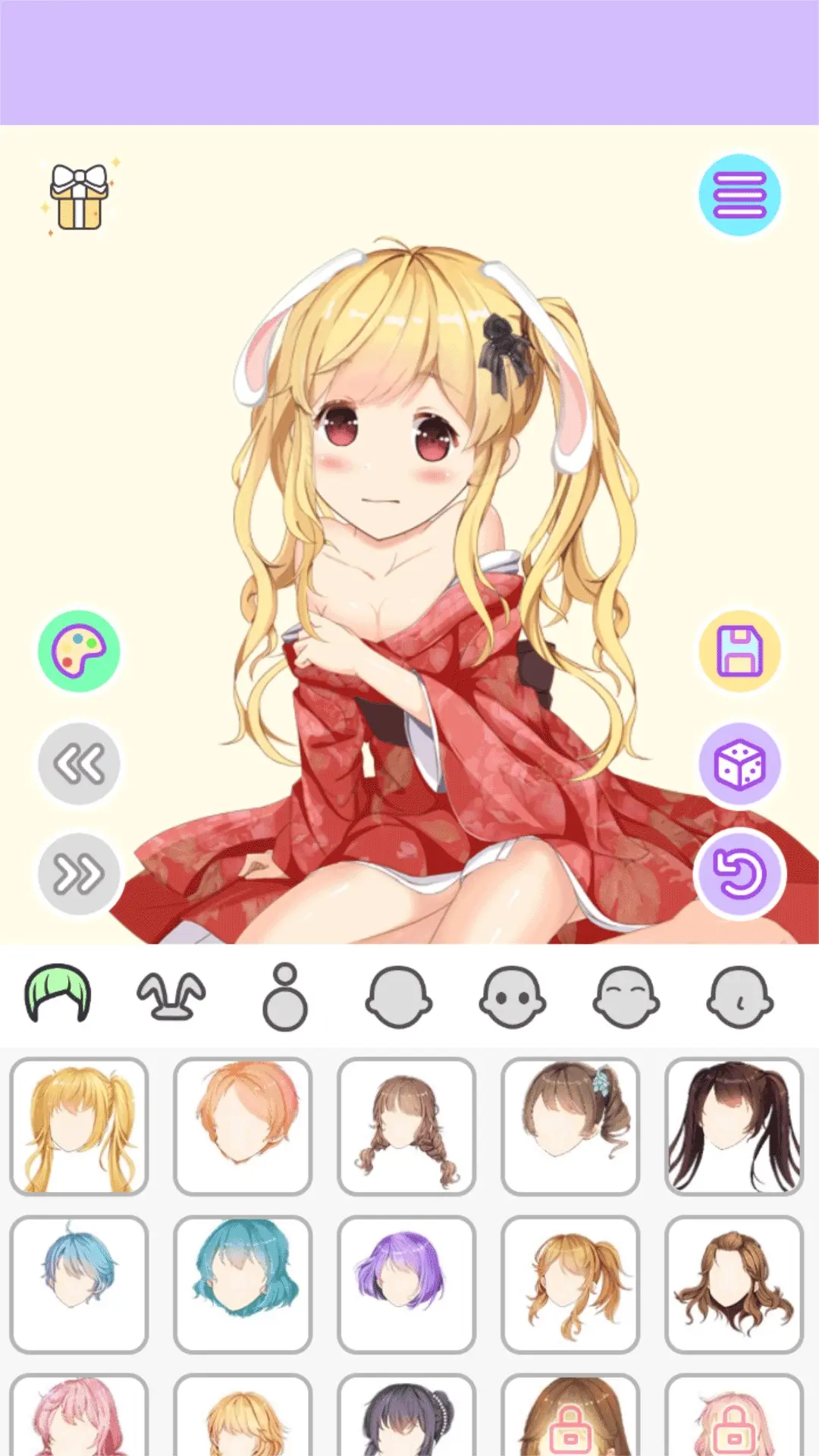 动漫萌娘换装
