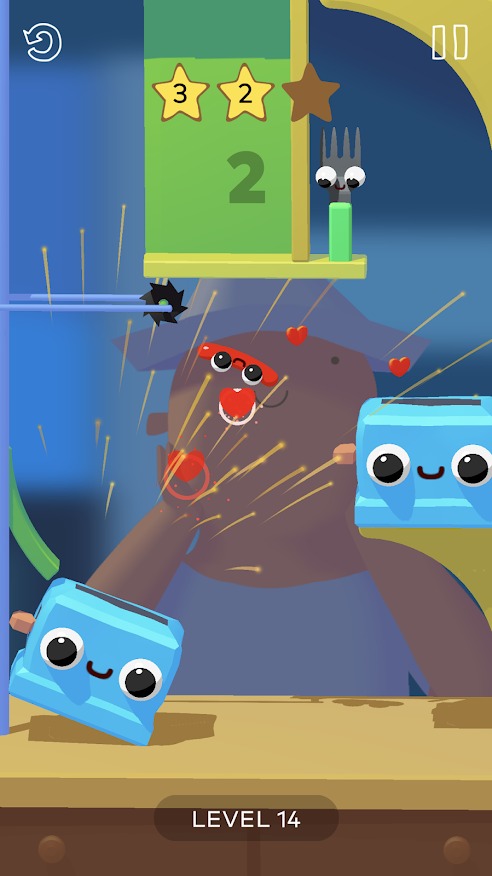 叉子与香肠