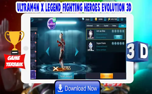 超级战士3d: x 传奇格斗英雄