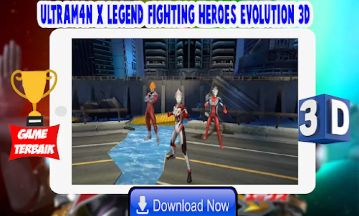 超级战士3d: x 传奇格斗英雄