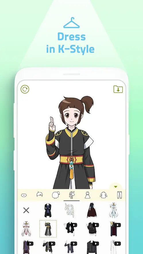 K-pop迷你换装