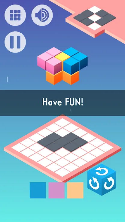 3D块拼图
