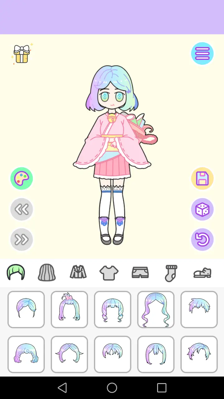 粉彩女孩换装软件