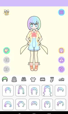 粉彩女孩换装软件