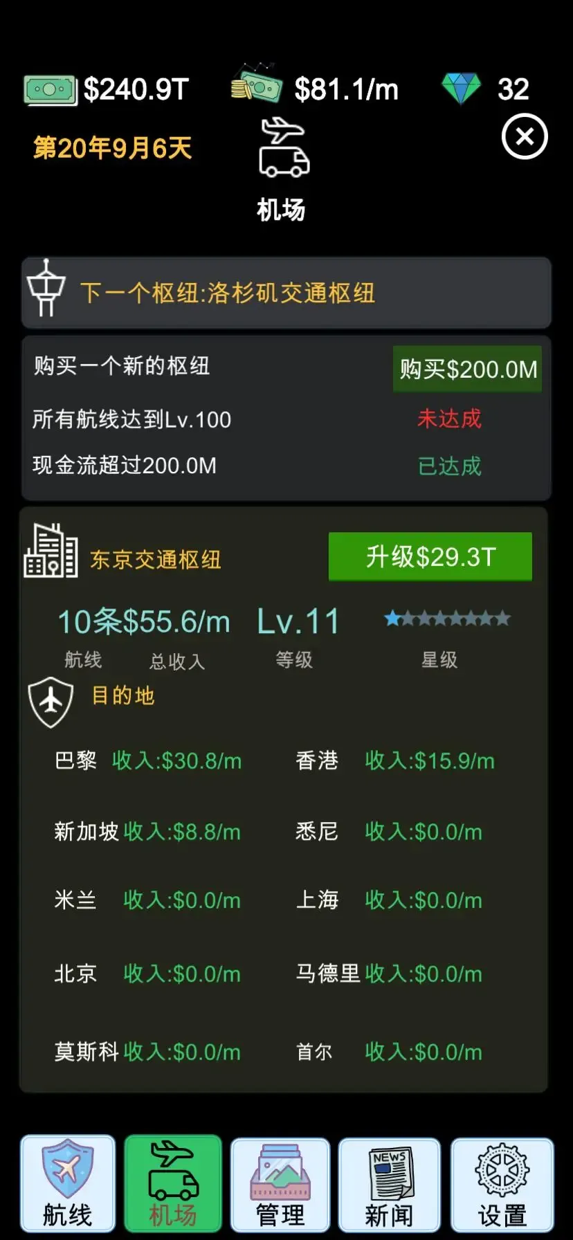 模拟经营:航空大亨模拟器