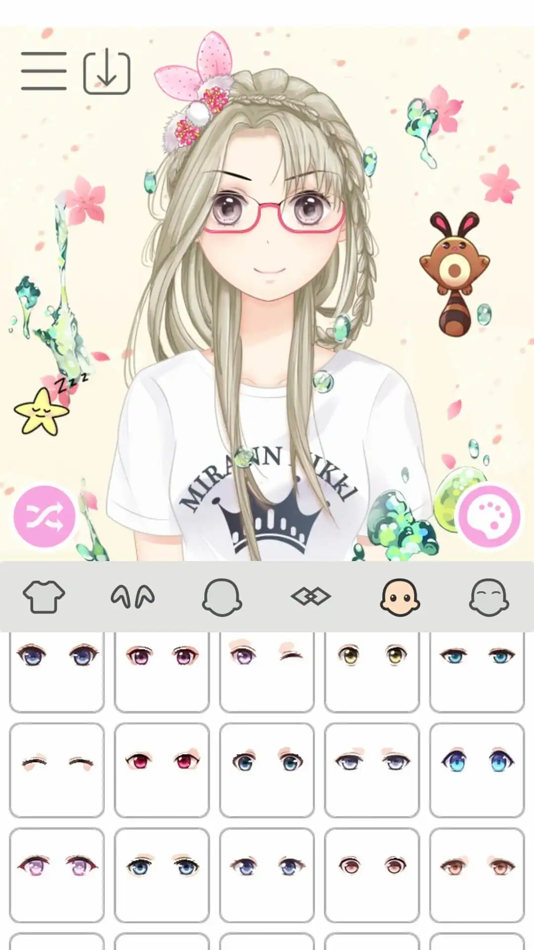 动漫女孩换装