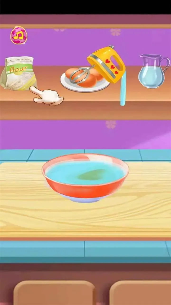 宝宝学做早餐