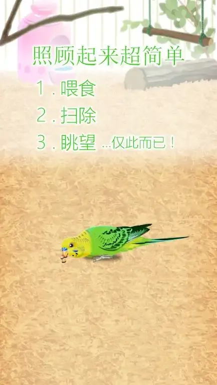 治愈的鹦鹉育成游戏
