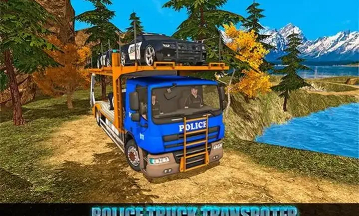 越野警察卡车运输