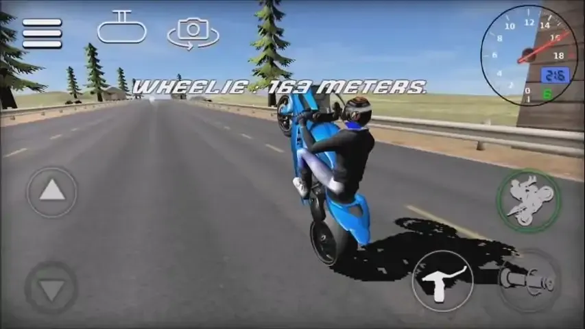 摩托车三轮车骑手3D
