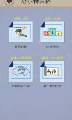 舒尔特表格（测试版）