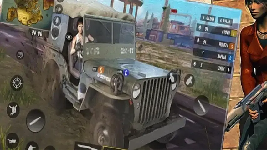 FPS枪战大逃杀3D