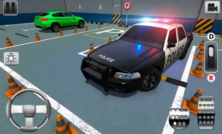 警车驾驶模拟器