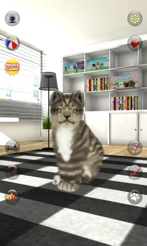 会说话的猫好笑