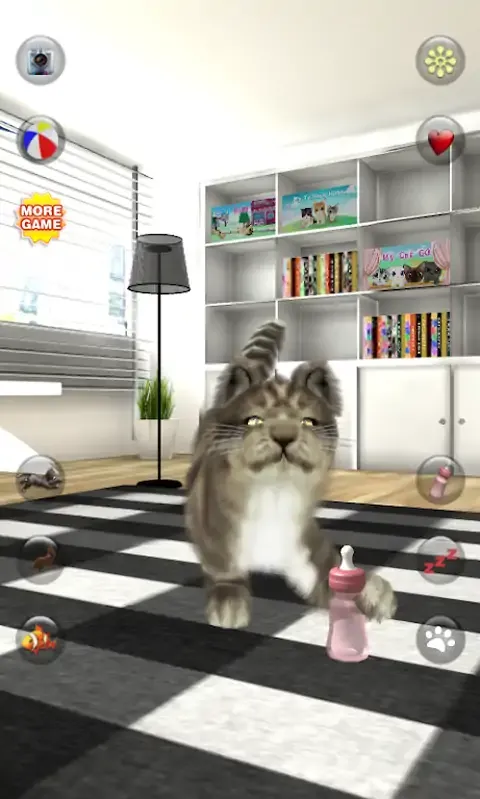 会说话的猫好笑