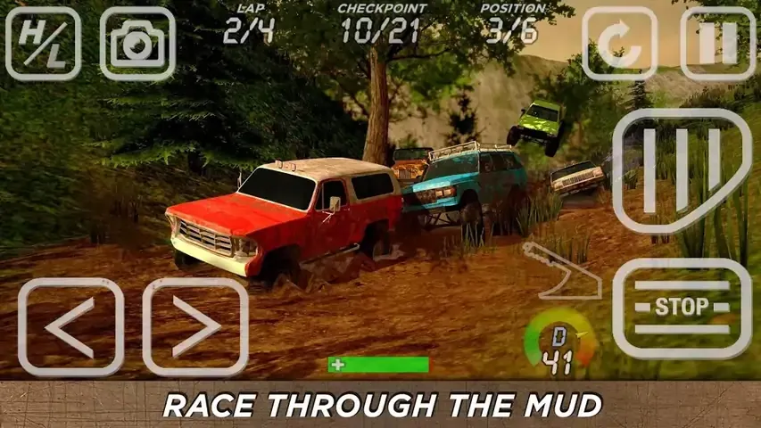 4x4疯狂越野赛车