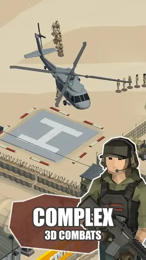 空闲战区3d:军事游戏-陆军大亨 空闲战区3d:军事游戏-陆军大亨