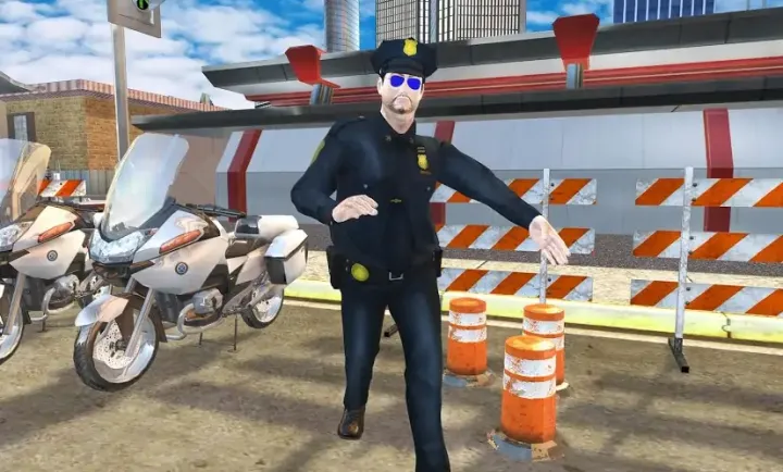 至尊交警自行车
