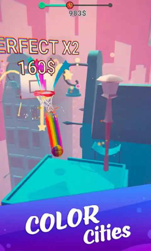 彩色灌篮3D