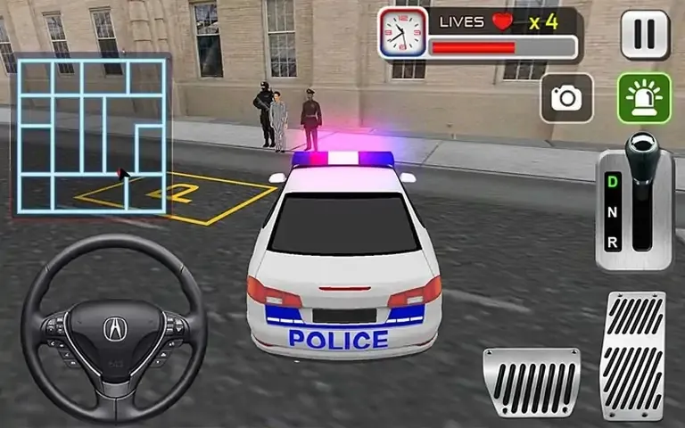疯狂的警车司机3D