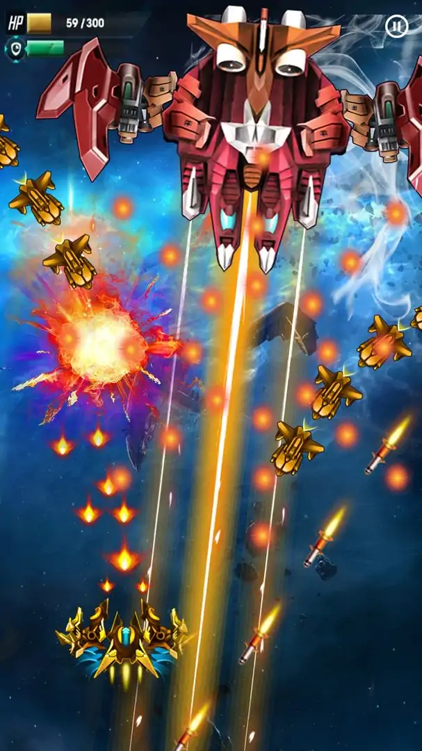 银河攻击：太空射击
