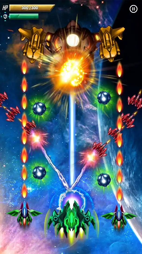 银河攻击：太空射击