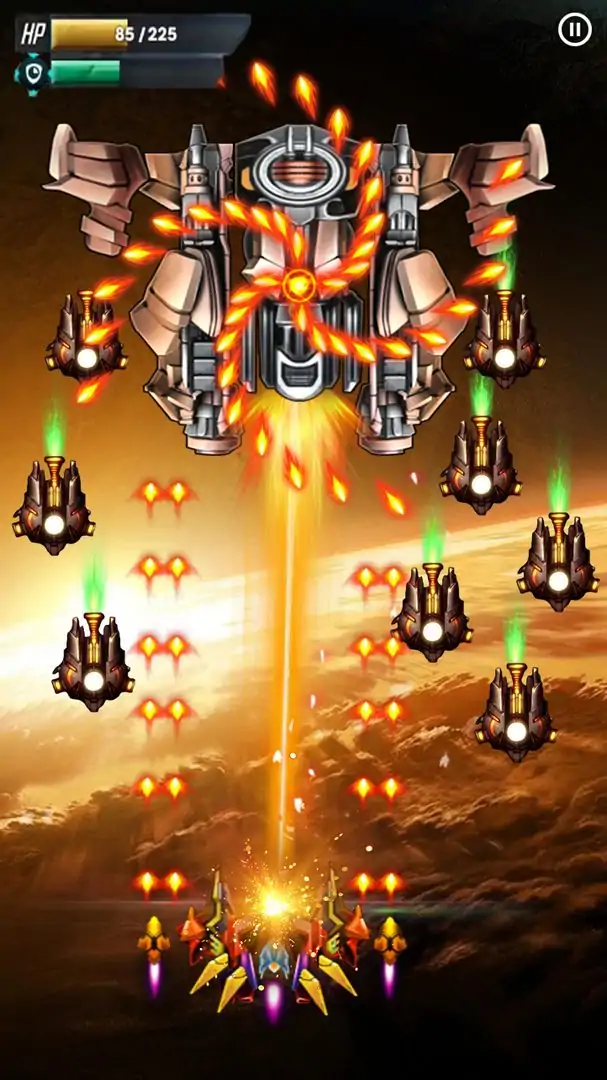 银河攻击：太空射击