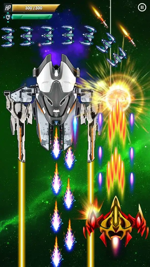 银河攻击：太空射击