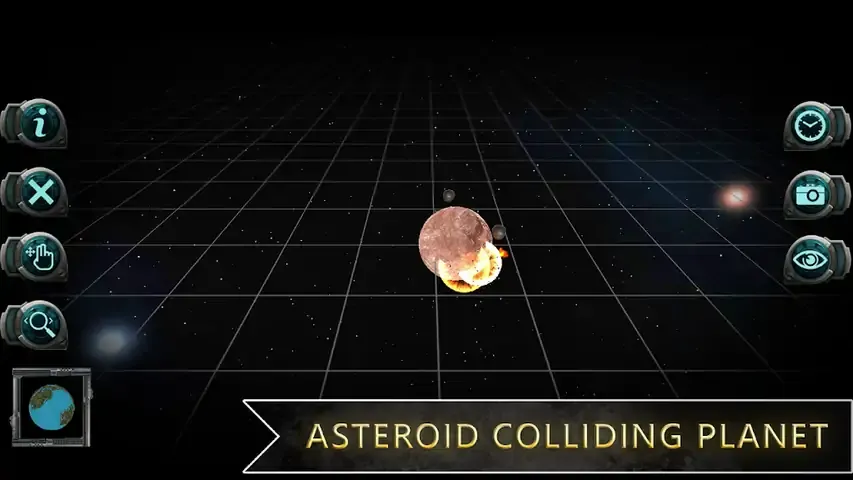 宇宙空间模拟器:合并重力轨道3D
