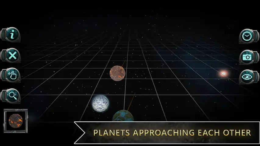 宇宙空间模拟器:合并重力轨道3D