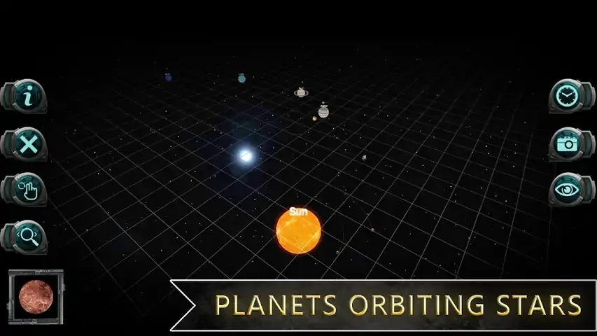 宇宙空间模拟器:合并重力轨道3D