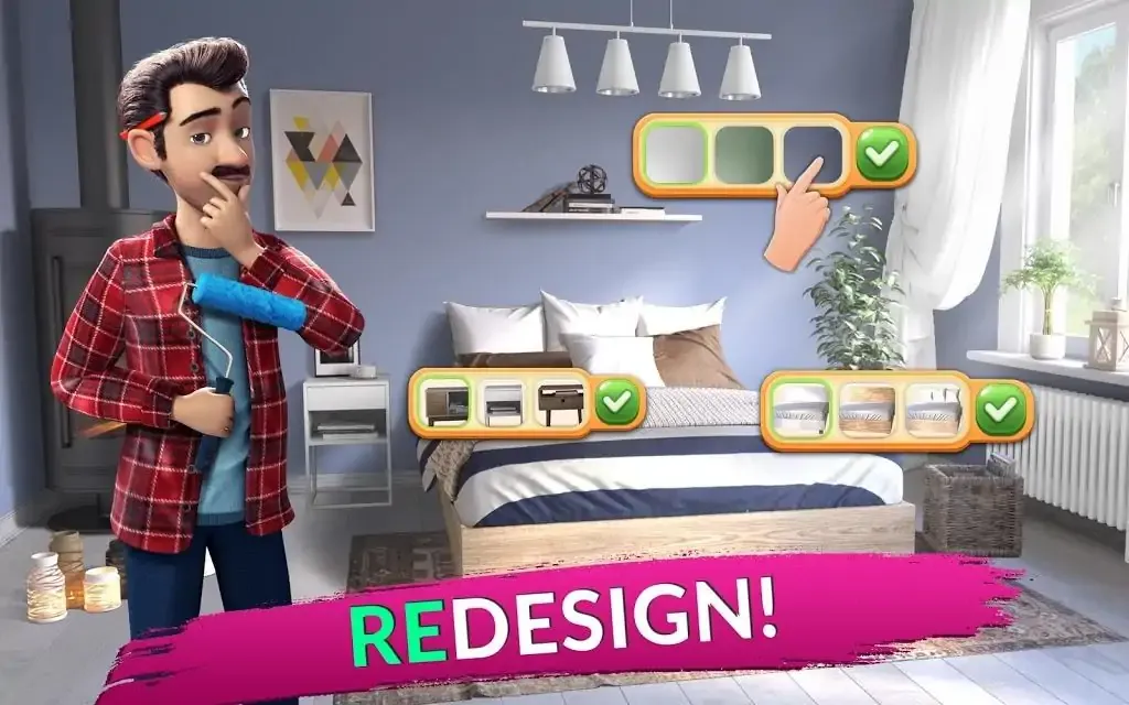 翻转这所房子:设计和家庭改造游戏3D