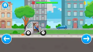 孩子们赛跑