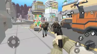 僵尸战场：射击游戏像素FPS3D