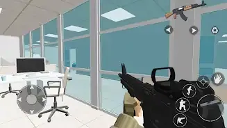僵尸战场：射击游戏像素FPS3D