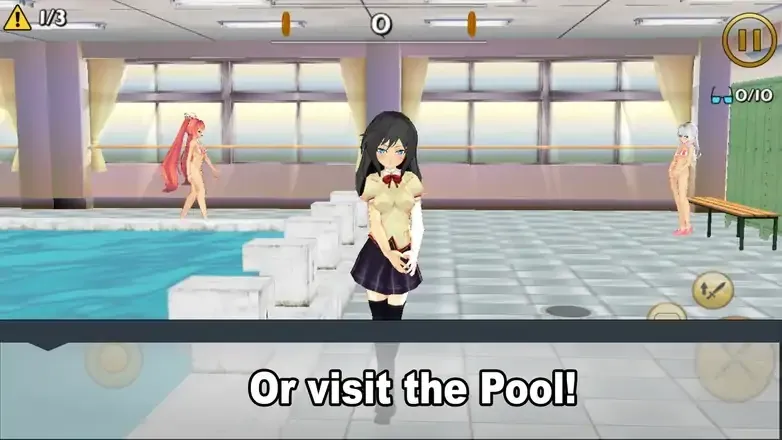 高中女生模拟2