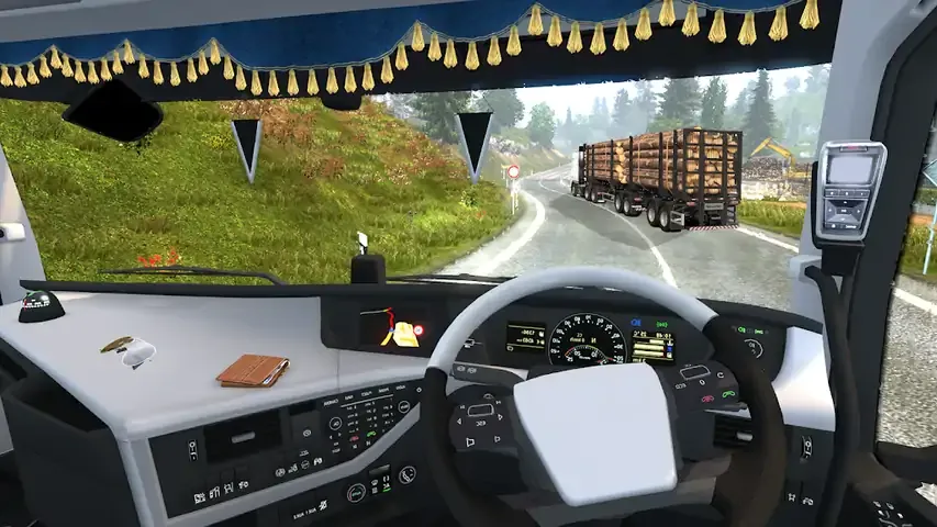 越野伐木货运卡车半挂车：希尔
