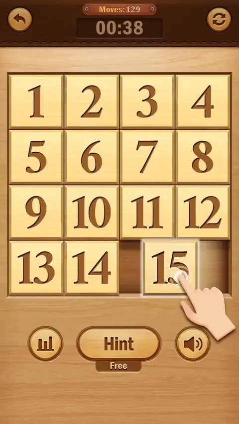 数字拼图-滑动拼图