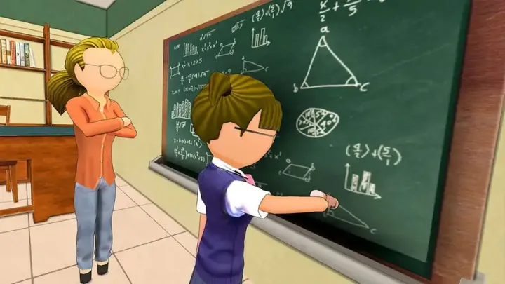 火柴人高中女生学校模拟器游戏