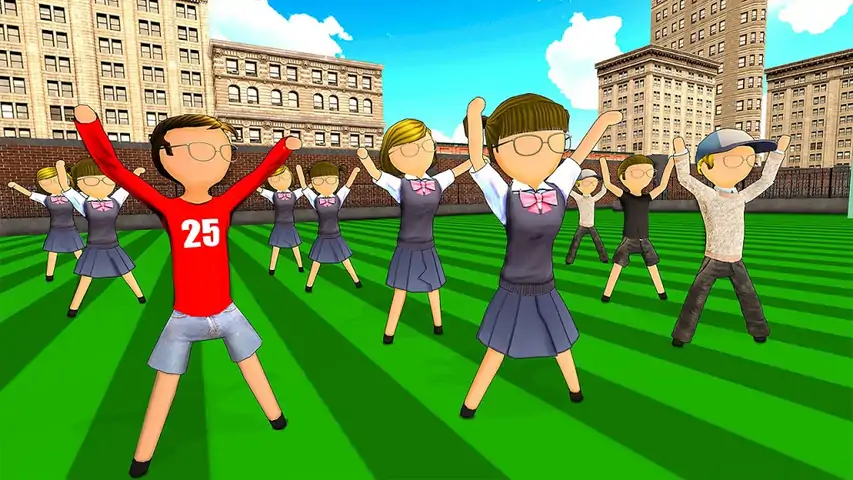 火柴人高中女生学校模拟器游戏
